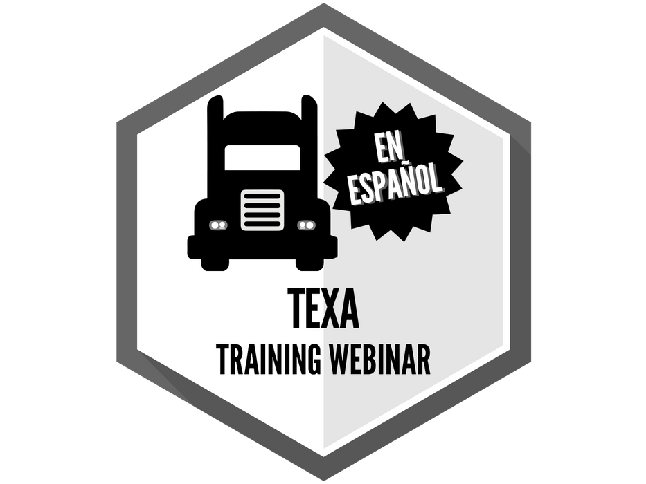 TEXA - Training Webinar (en Español)