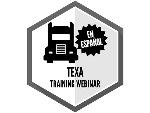 TEXA - Training Webinar (en Español)