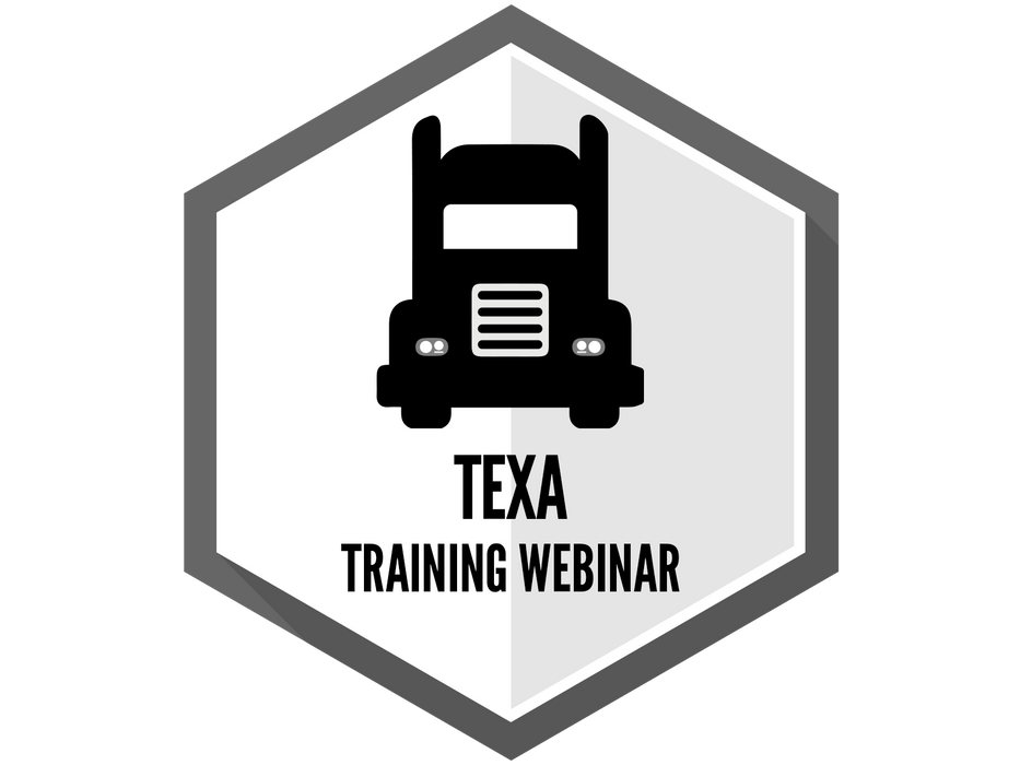 TEXA - Training Webinar