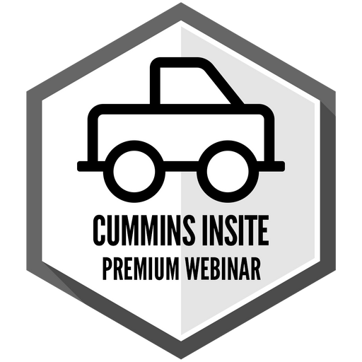 Cummins Insite - Premium Webinar RECORDING